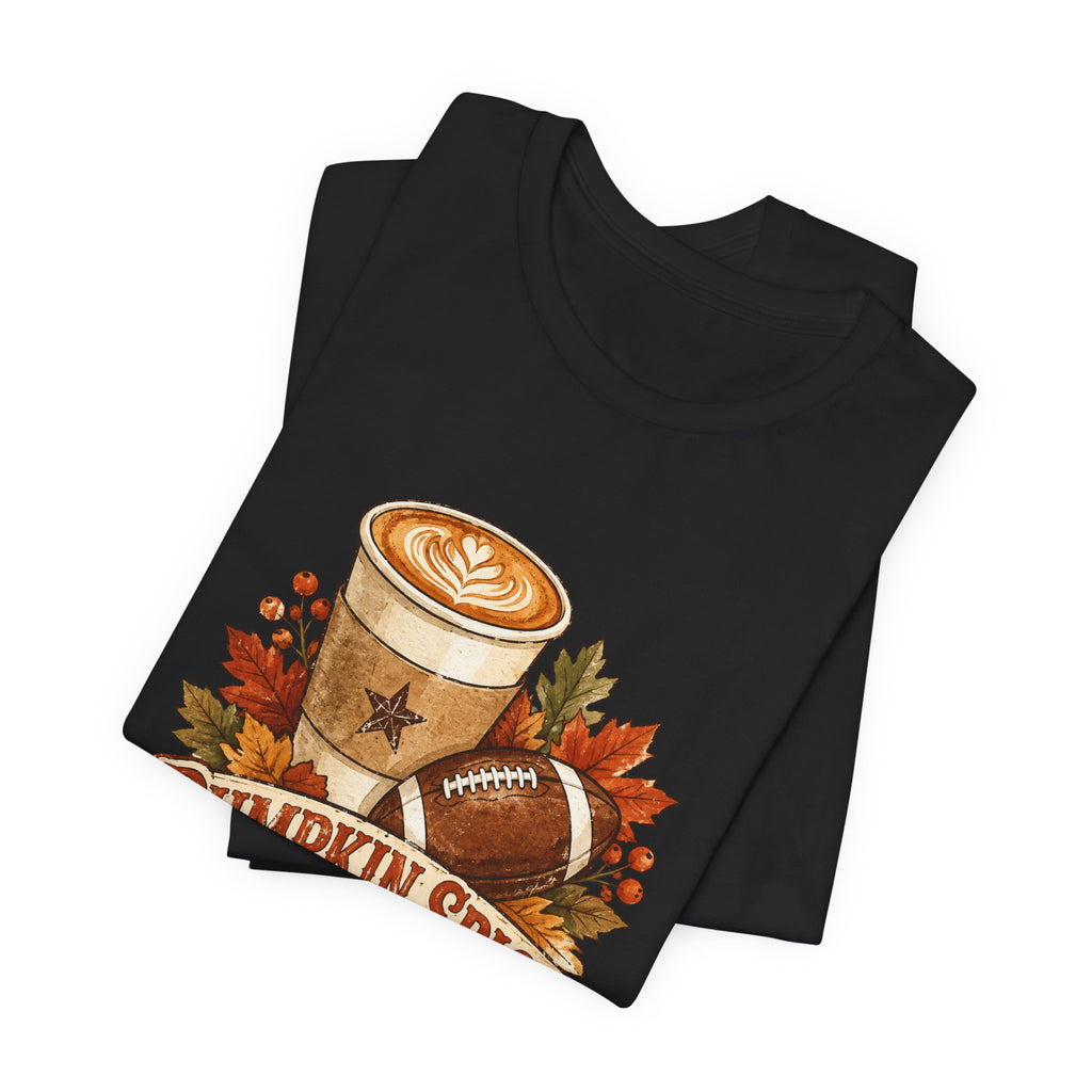 Pumpkin Spice & Touchdowns Tee | Football Sundays