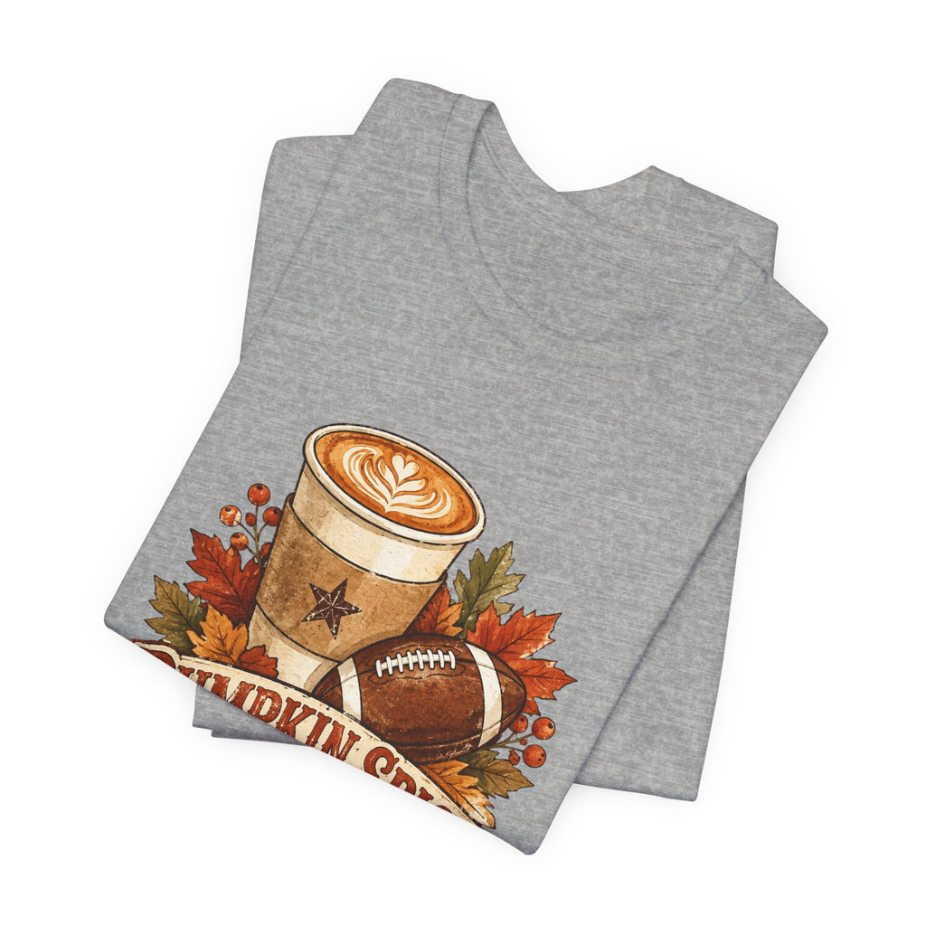 Pumpkin Spice & Touchdowns Tee | Football Sundays