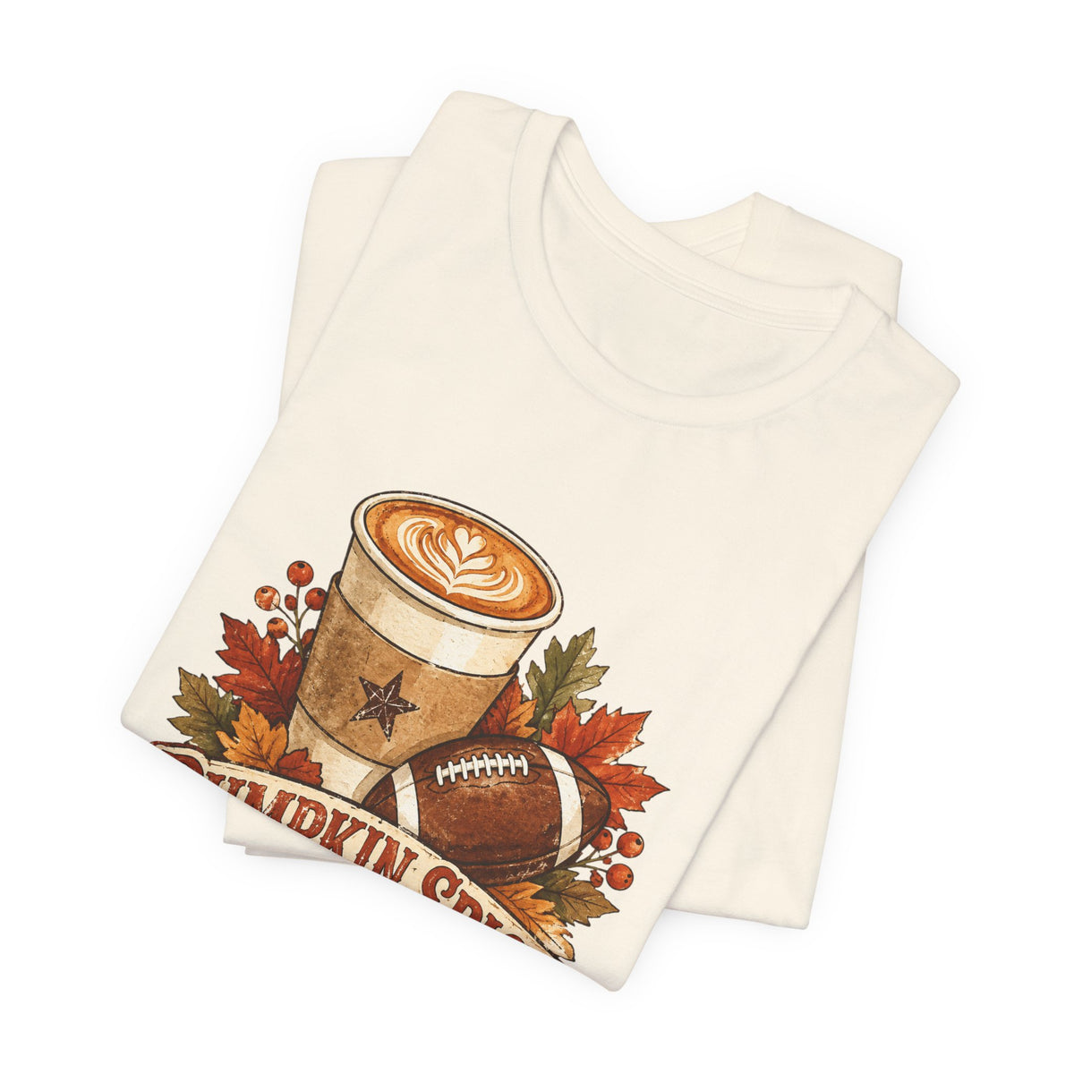 Pumpkin Spice & Touchdowns Tee | Football Sundays
