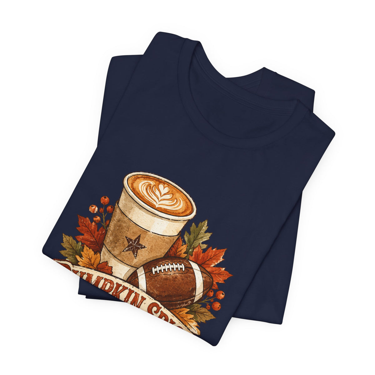 Pumpkin Spice & Touchdowns Tee | Football Sundays