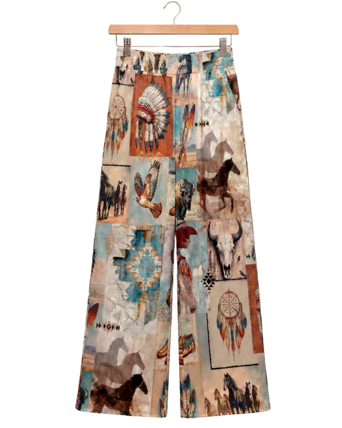 Baha Ranch Bohemian Dreams Wide Leg Pants