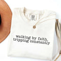 Walking by Faith Comfort Colors Graphic Tee